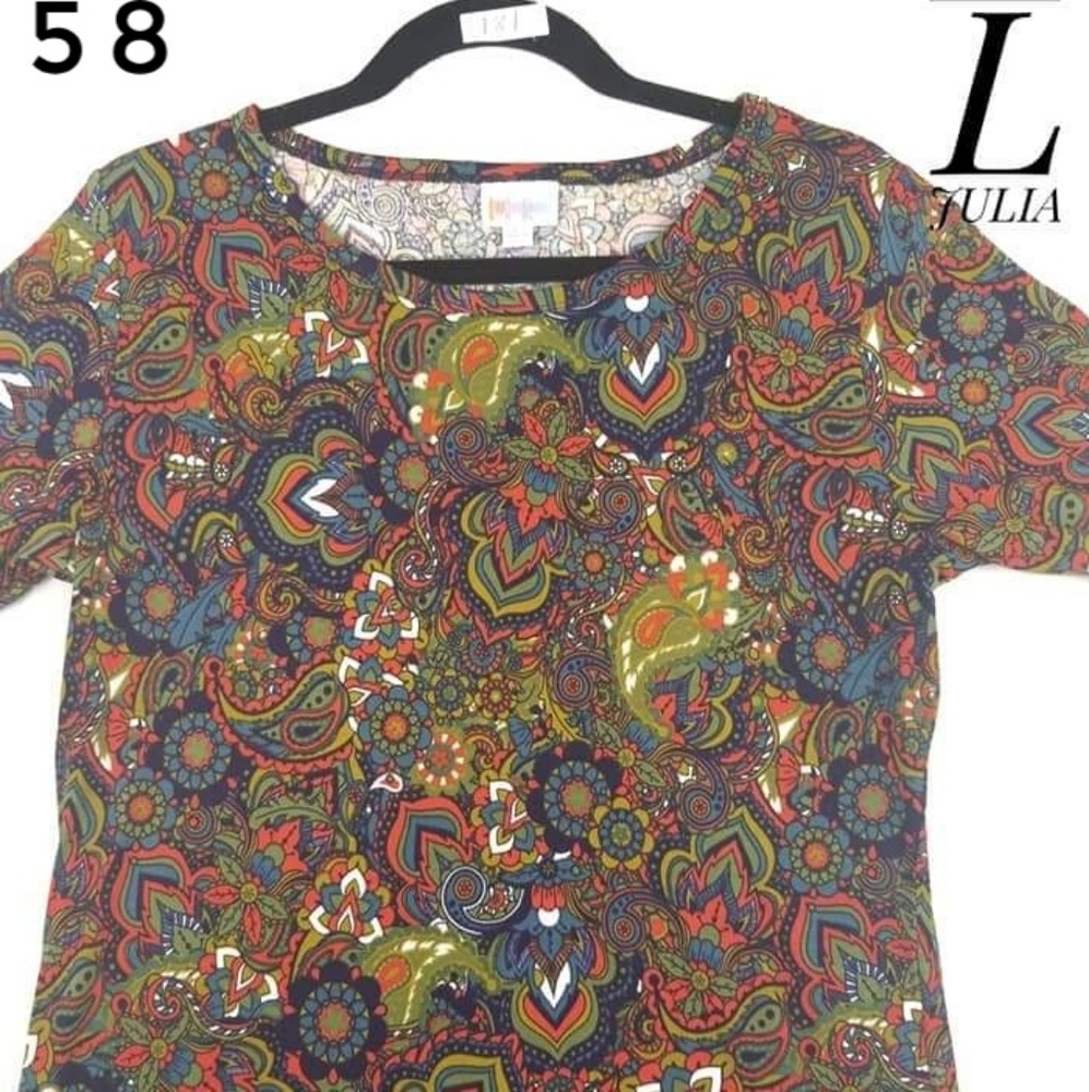 L LULAROE JULIA DRESS